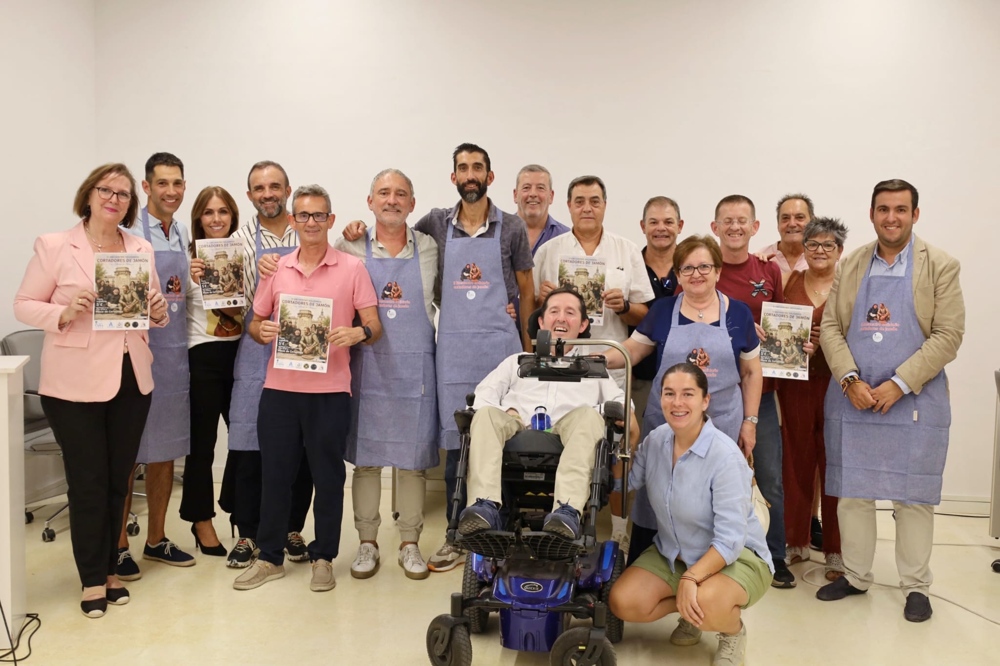 Alcalá acogerá el domingo 27 de septiembre el II Encuentro Solidario de Cortadores de Jamón organizado por la asociación Dale Caña al ELA