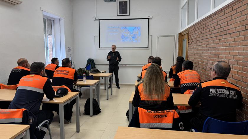 La Comunidad de Madrid inicia la formación de 277 nuevos voluntarios y jefes de Protección Civil para reforzar las emergencias locales