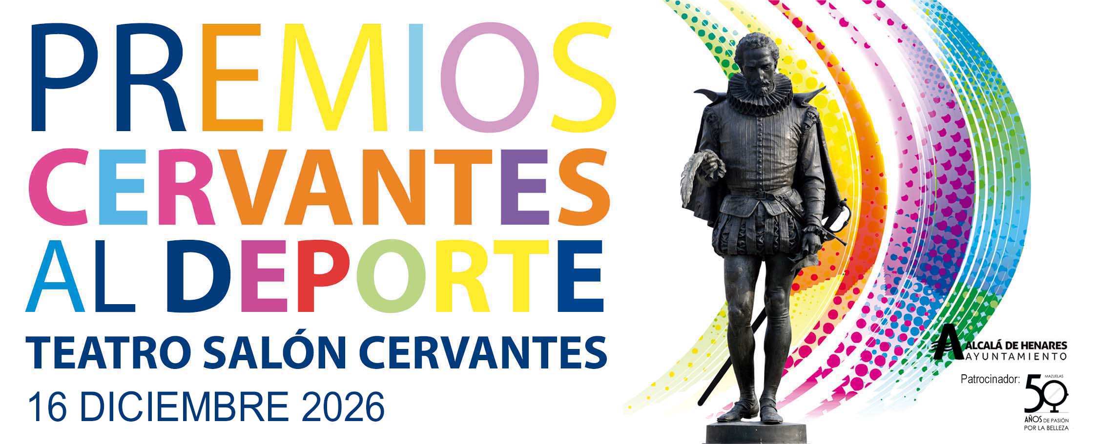 Alcalá de Henares convoca la edición 2026 de los Premios Cervantes al Deporte para reconocer la excelencia y los valores en la disciplina local